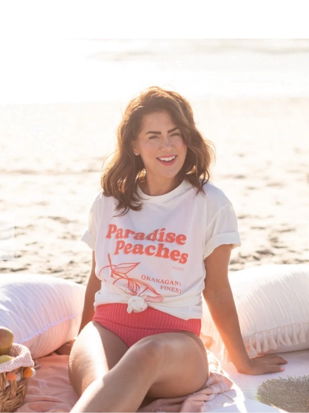 Jackson Rowe Jillian Harris Paradise Peaches Tee